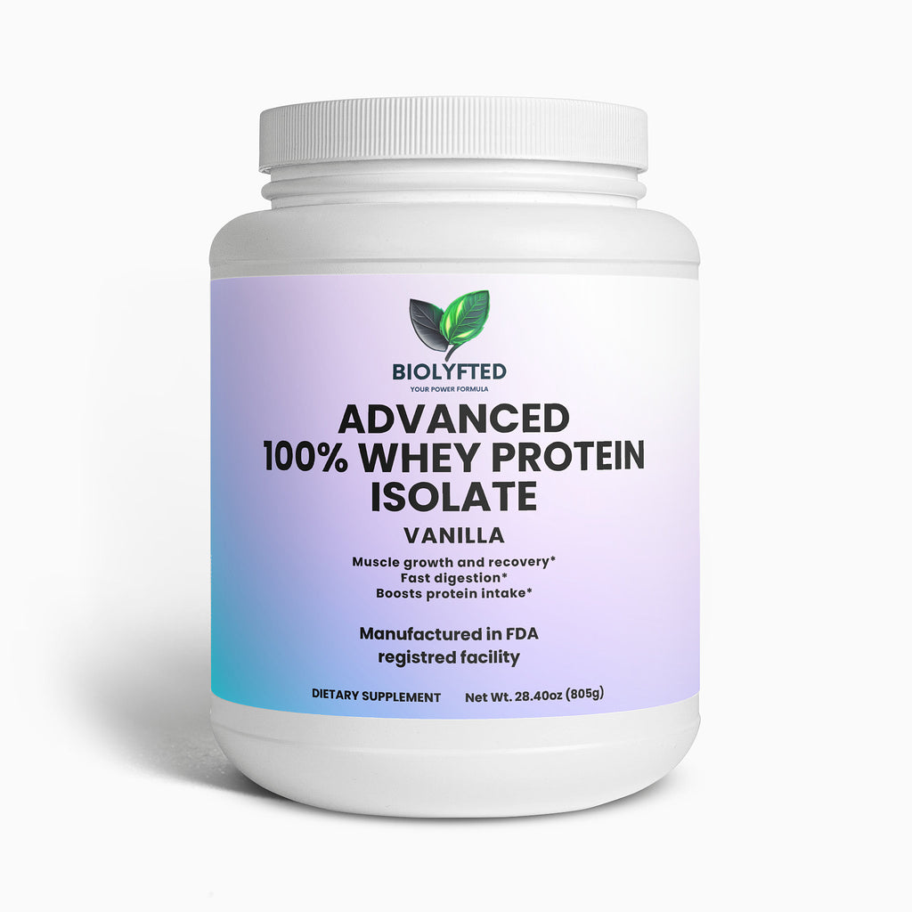 Advanced 100% Whey Protein Isolate (Vanilla)