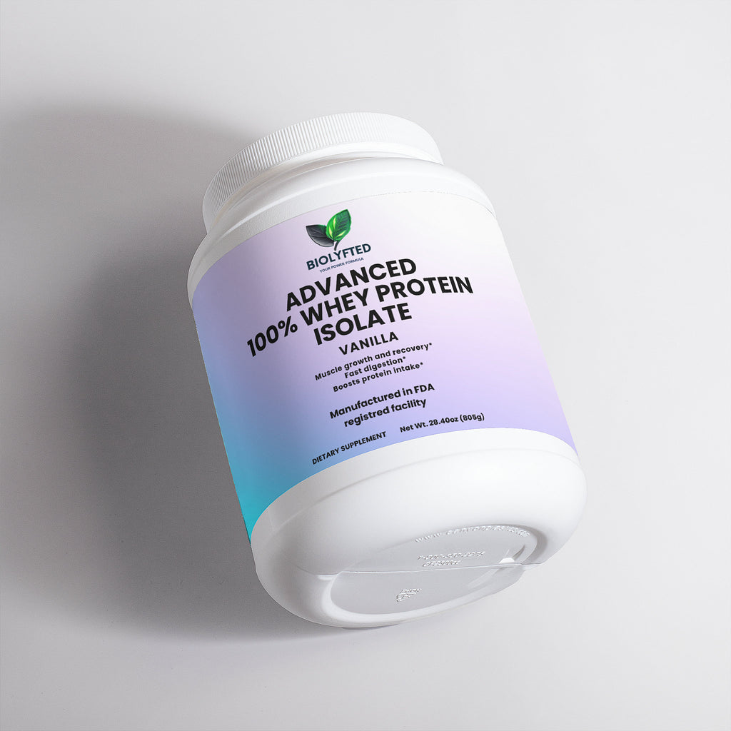 Advanced 100% Whey Protein Isolate (Vanilla)