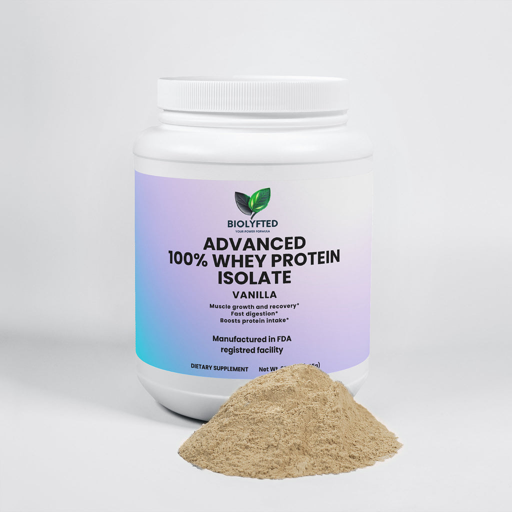 Advanced 100% Whey Protein Isolate (Vanilla)