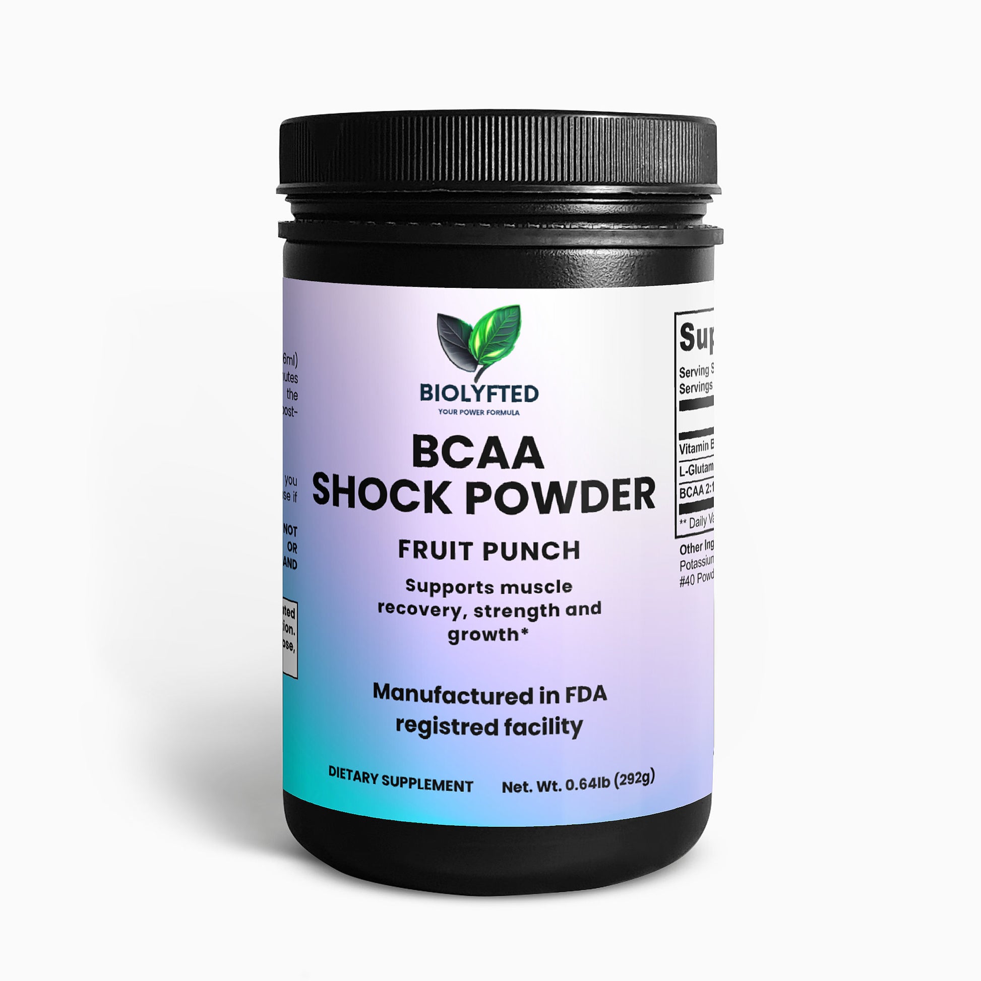 BCAA Shock Powder (Ponche de frutas)