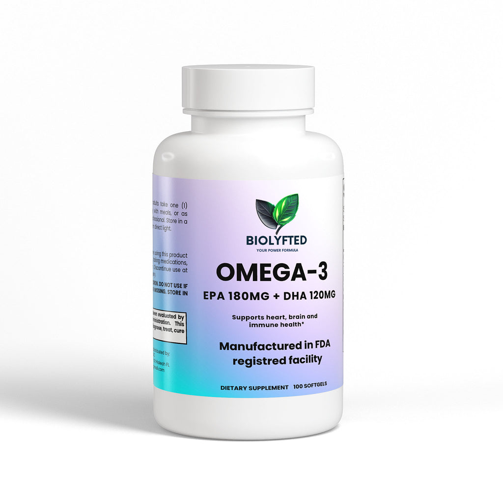 Omega-3 EPA 180mg + DHA 120mg