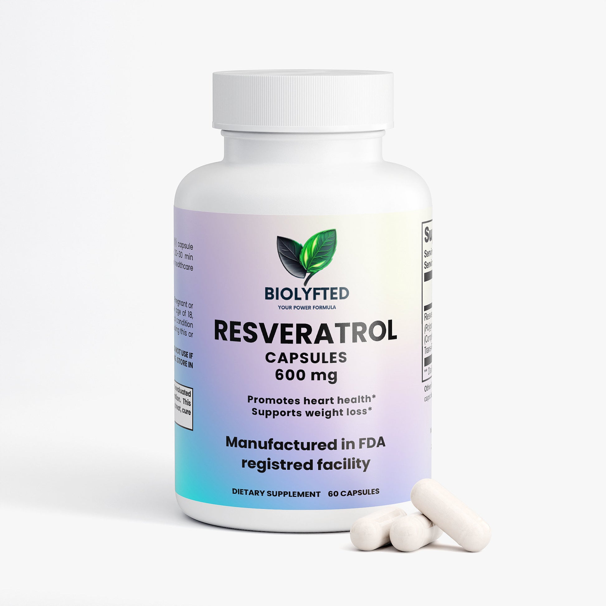 Resveratrol 50% 600 mg